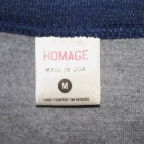 Homage Vintage Style Cleveland Baseball Tshirt Mens Size M Medium - Picture 2 of 4